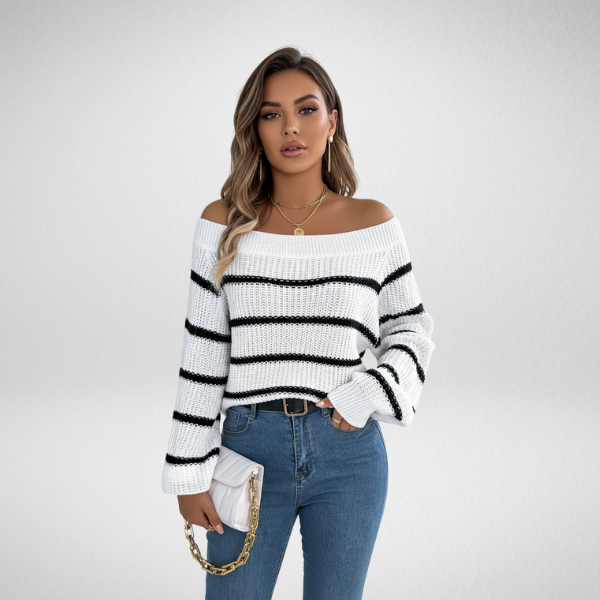 Maglione a Spalle Scoperte