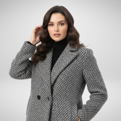 Elegante giacca in lana