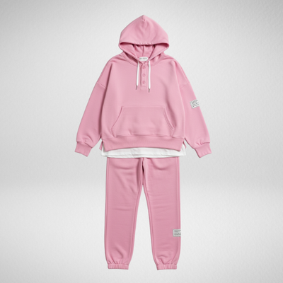 Set lounge rosa pastello